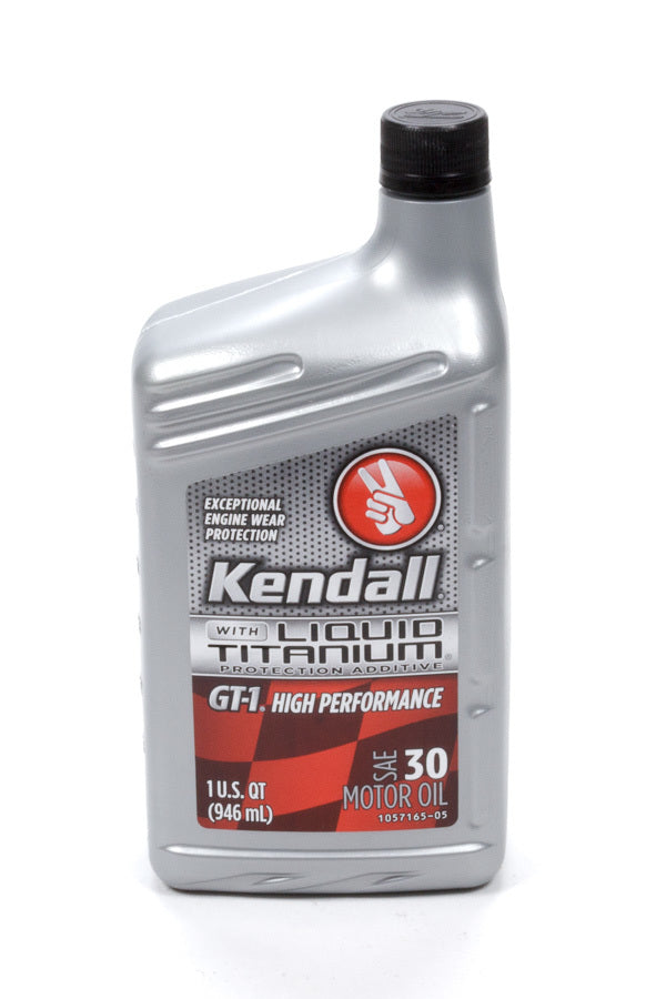 Kendall Kendall 30w Gt-1 Hi Perf Oil 1qt