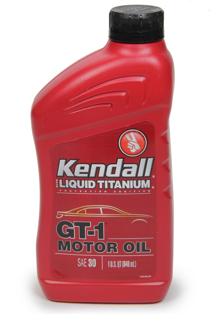 Kendall Kendall 30w Gt-1 Hi Perf Oil 1qt