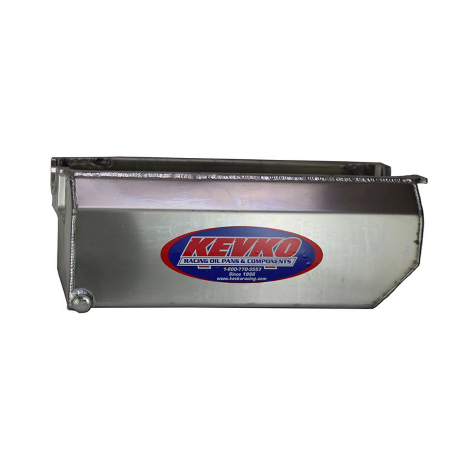 Kevko Racing Oil Pans and Components SBC Oil Pan - 10qt Box Style Alumuniun.  57-85