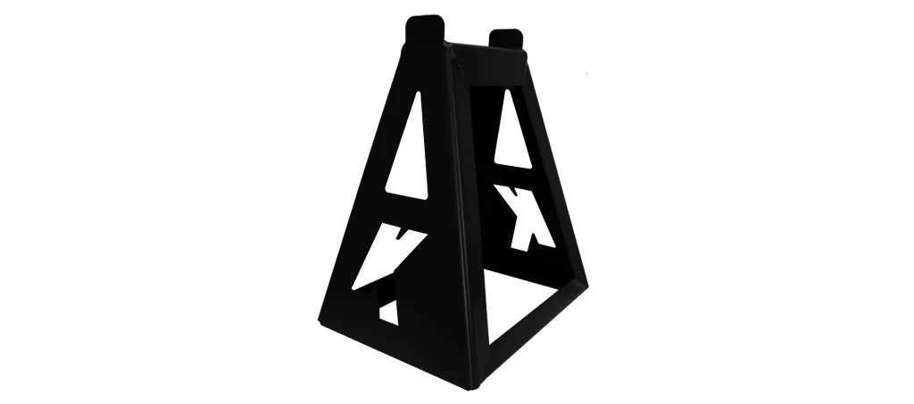 Kevko Racing Oil Pans and Components 15in Tall Stackable Jack Stand-Black