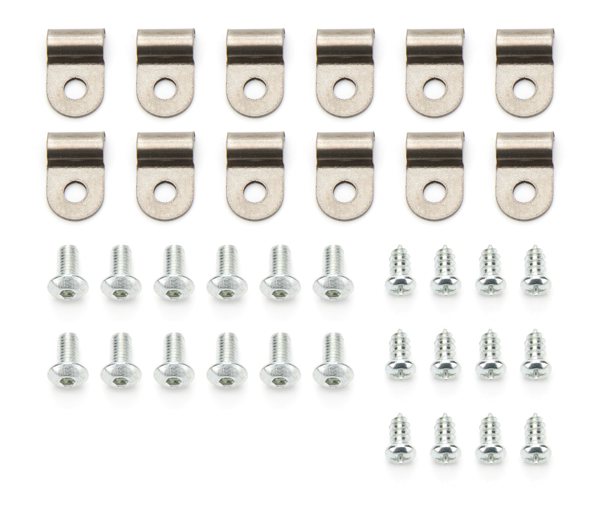 Keep It Clean 3/16in Stainless Steel Single Line Clamps 12Pk