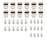 Keep It Clean 3/16in Stainless Steel Single Line Clamps 12Pk