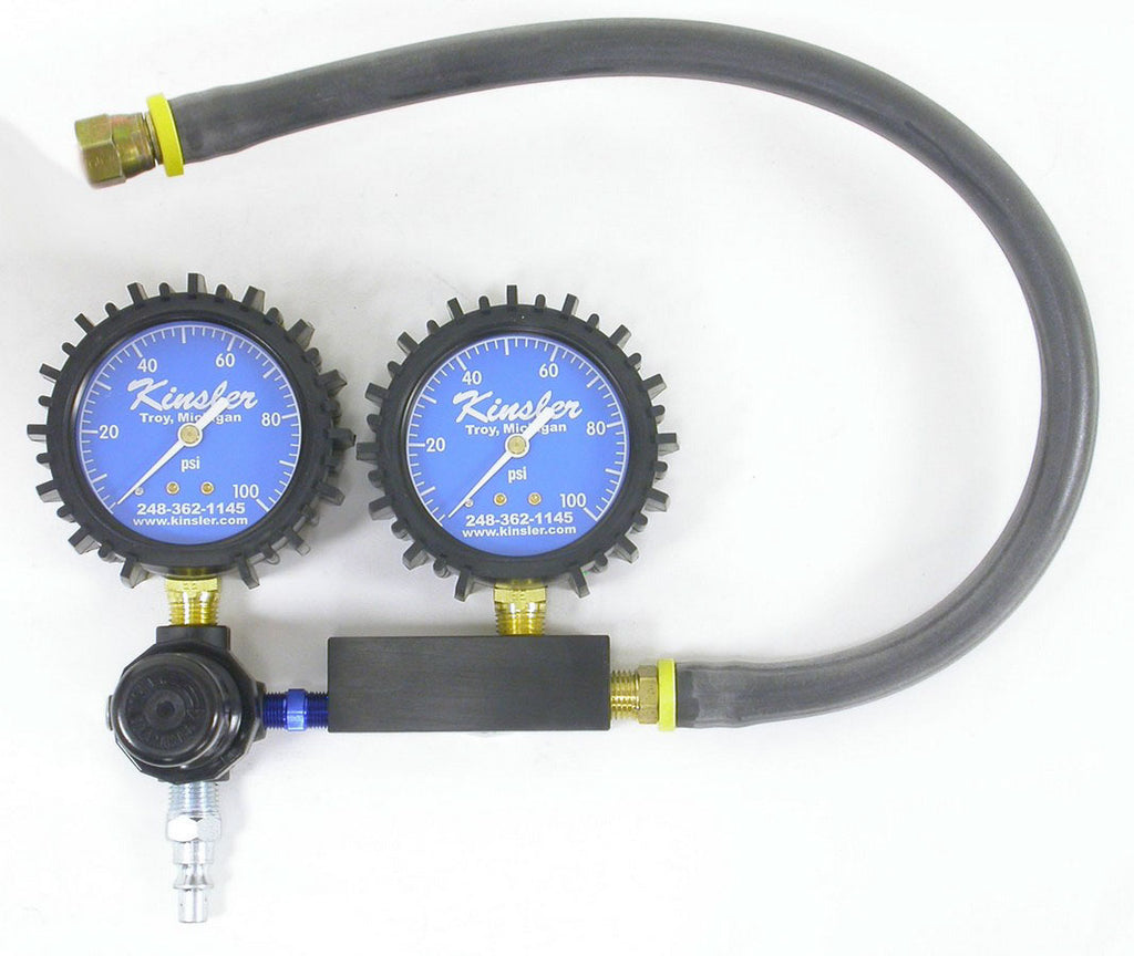 Kinsler Dual Gauge Leakdown Tester Twin 0-100