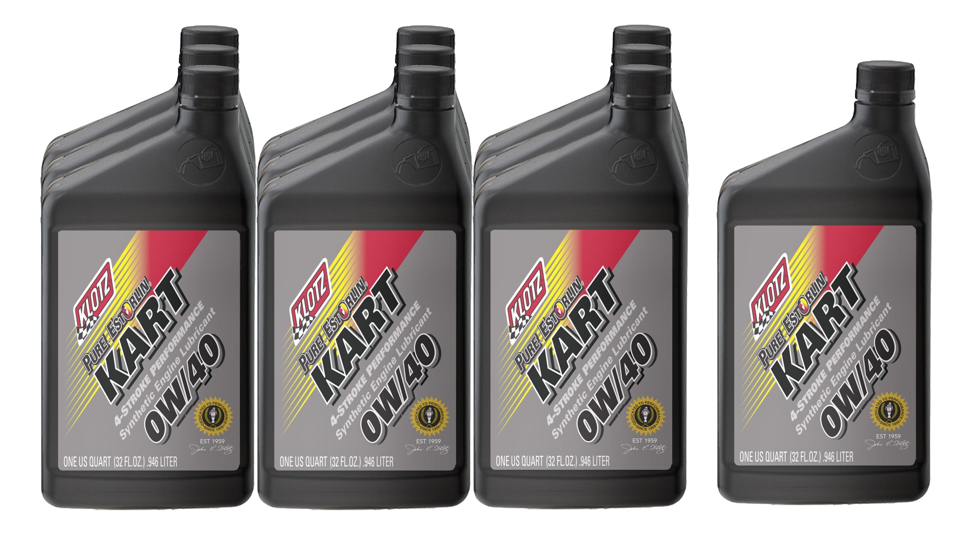 Klotz Oil Pure Estorlin Kart 4 Stroke 0w40 Case 10x1Qt