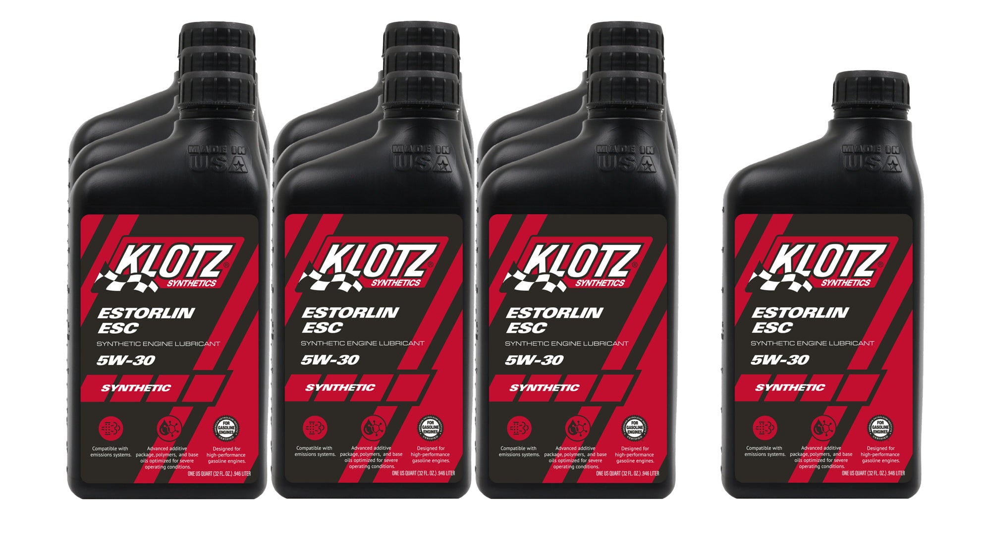 Klotz Oil Estorlin ESC 5W-30 Case 1 Quart