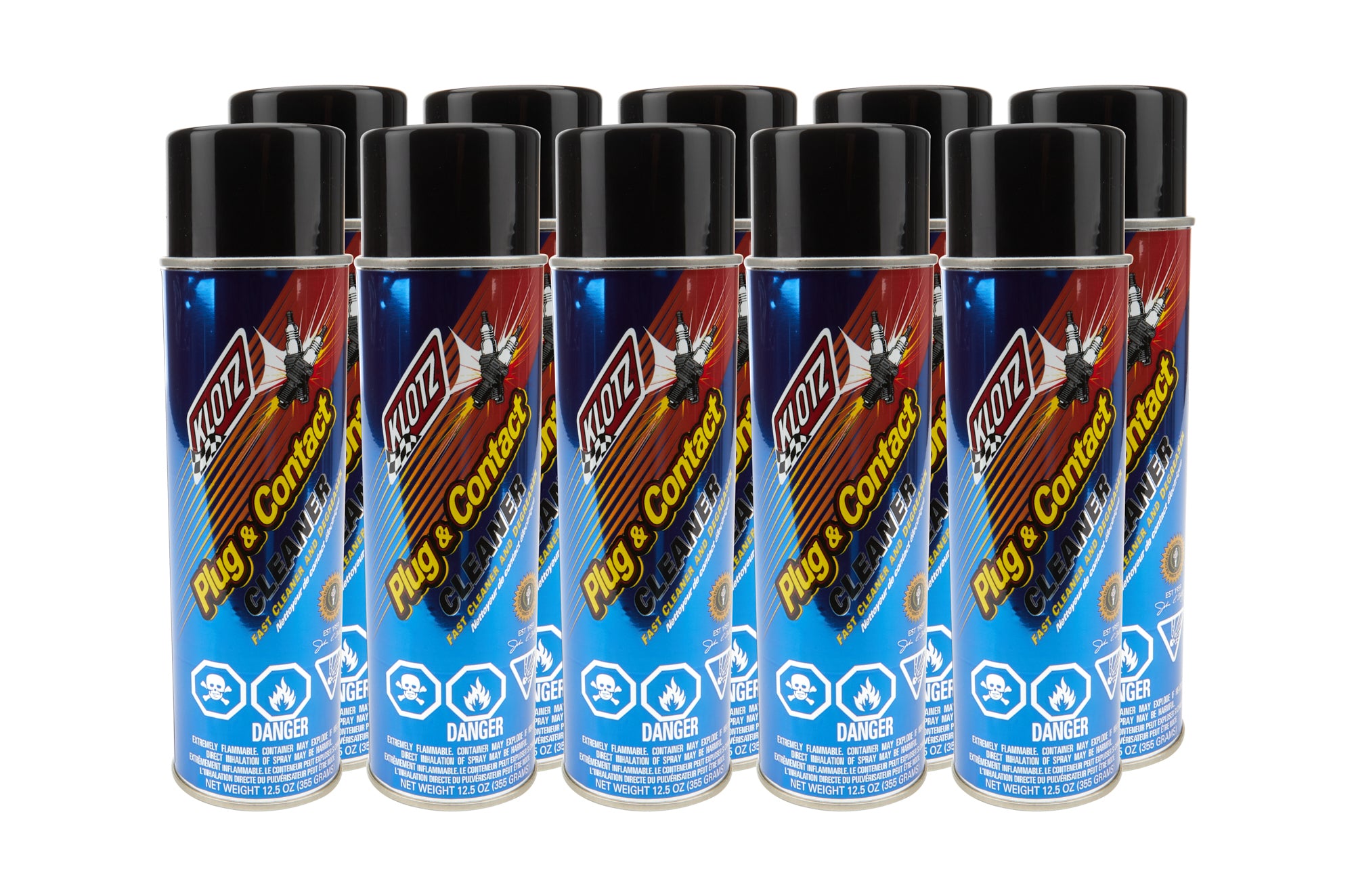 Klotz Oil Plug and Contact Cleaner Case 12.5 Ounces