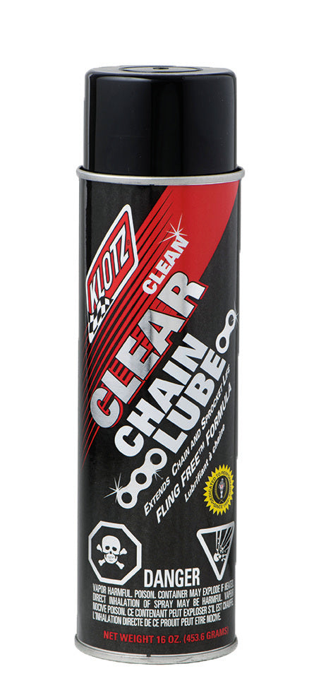 Klotz Oil Clear Chain Lube 16 Ounces