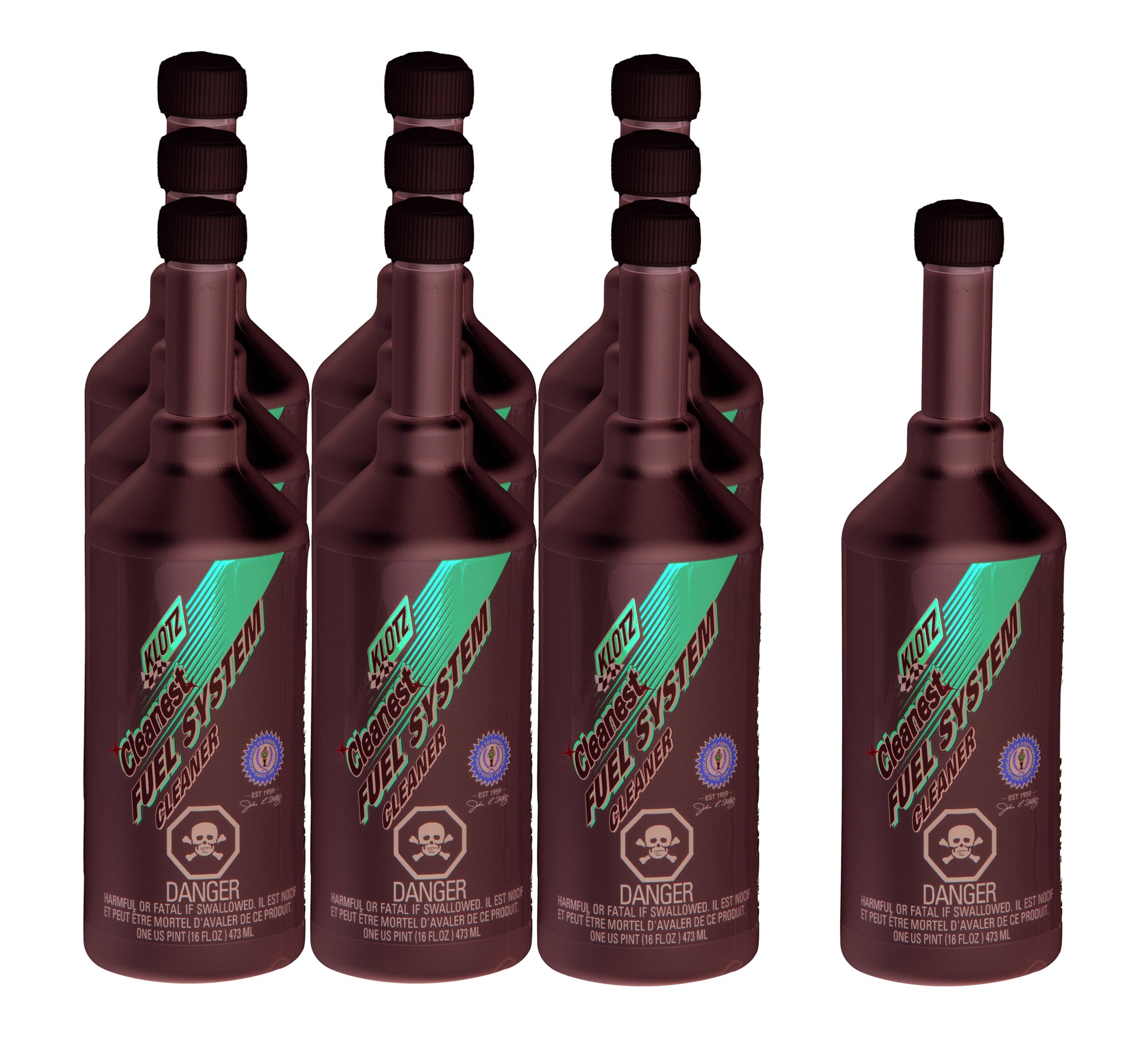 Klotz Oil Cleanest Fuel System Cle aner Case 1 Pint