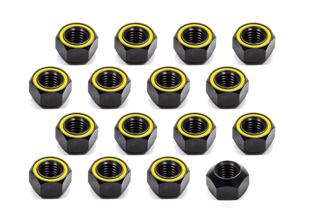 Kluhsman Racing Lugnut 20Pk 5/8-11 Alum Refl Yellow