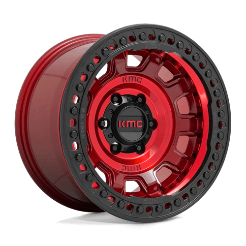 KM236 17X9 6X5.5 GL-RED -15MM