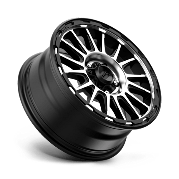 KMC Wheels KM542 17X8 6X5.5 S-BLK MACH 20MM