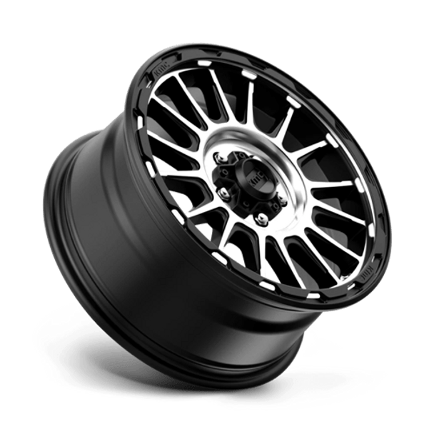 KMC Wheels KM542 17X8 5X4.5 S-BLK MACH 35MM