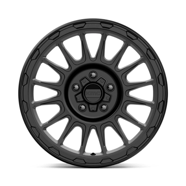 KMC Wheels KM542 17X8 5X5.0 S-BLK 35MM