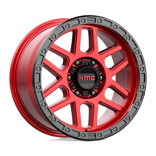 KM544 18X9 6X5.5 C-RED BLK-LP 18MM