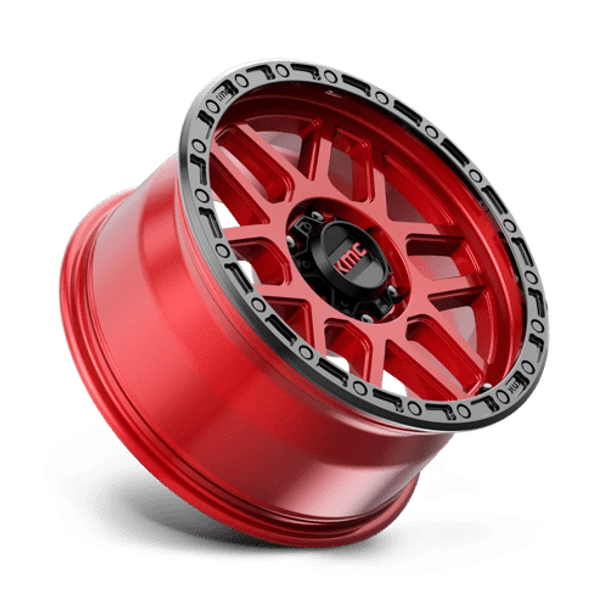 KMC Wheels KM544 18X9 6X5.5 C-RED BLK-LP 18MM