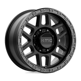 KM544 18X9 8X6.5 S-BLK GB LP 18MM