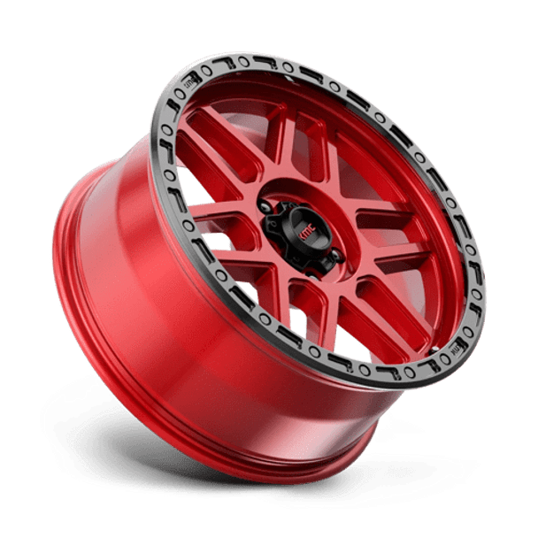 KMC Wheels KM544 17X9 5X5.0 C-RED BLK-LP 18MM