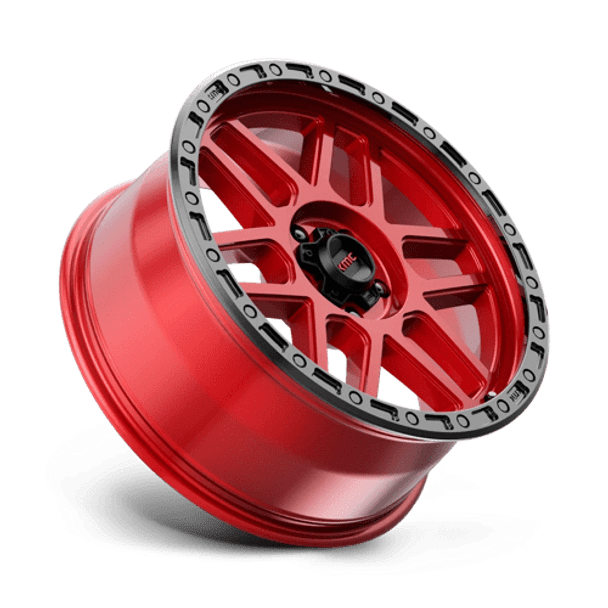 KM544 17X9 5X5.0 C-RED BLK-LP 18MM