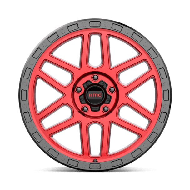 KM544 17X9 5X5.0 C-RED BLK-LP 18MM