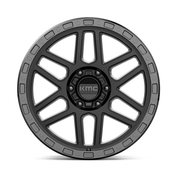 KMC Wheels KM544 17X9 6X5.5 S-BLK GB LP 18MM