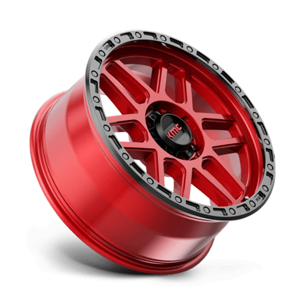 KMC Wheels KM544 17X9 6X4.5 C-RED BLK-LP 18MM