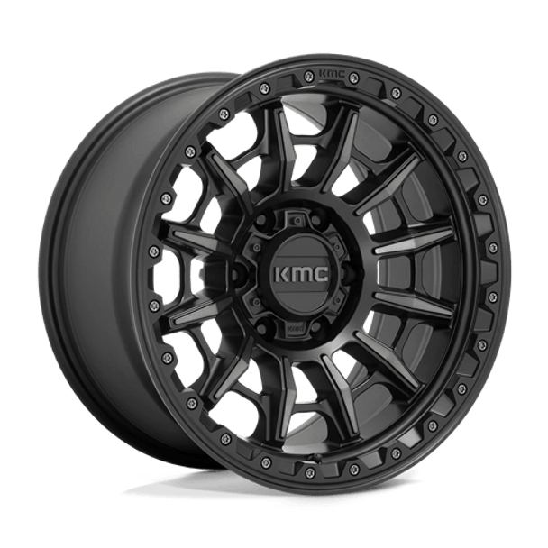 KMC Wheels KM547 16X8 6X5.5 S-BLK GTCC 00MM