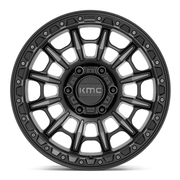 KMC Wheels KM547 16X8 6X5.5 S-BLK GTCC 00MM