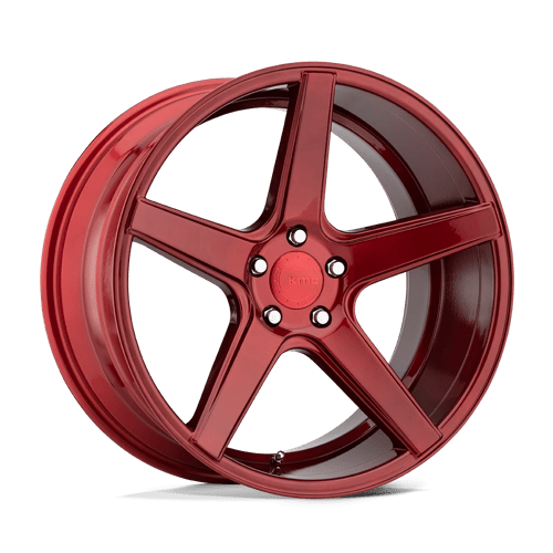 KM685 20X9 5X115 CANDY RED 25MM