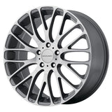 KM693 18X8 5X120 P-GRAY BRUSHED 40MM