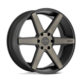 Ruedas KMC KM704 20X8.5 6X135 M-BLK DTCC 38MM