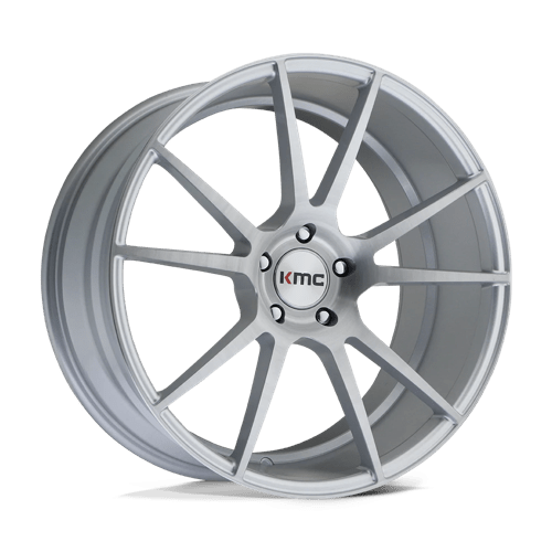 KM709 20X10 5X112 BRUSHED SLV 40MM