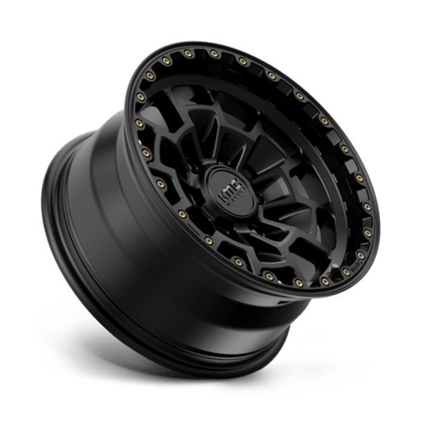 KM718 17X8.5 5X5.0 S-BLK 00MM