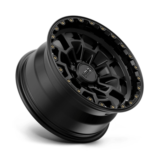 KMC Wheels KM718 16X8 6X120 S-BLK 00MM