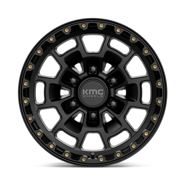 KMC Wheels KM718 17X8.5 5X5.0 S-BLK 00MM