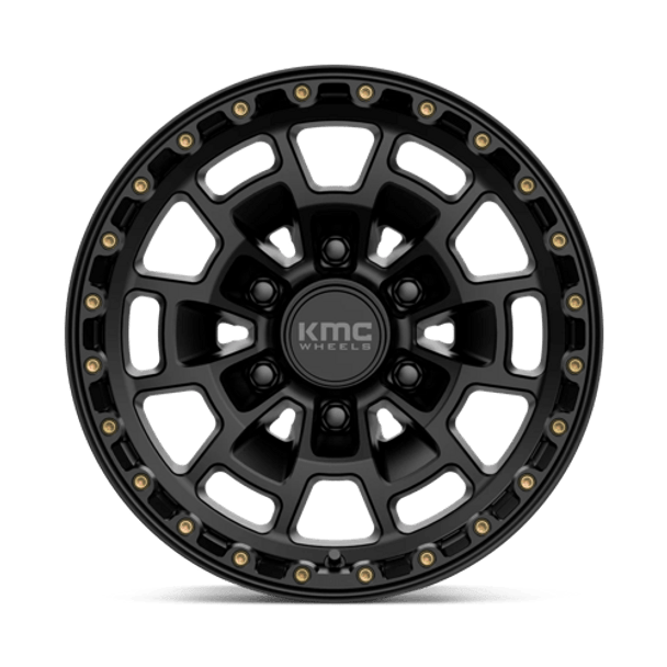 KM718 17X8.5 5X5.0 S-BLK 00MM