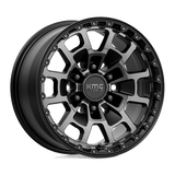 KM718 17X8.5 6X5.5 S-BLK GTCC 18MM