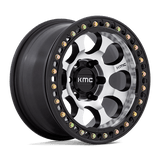 KM237 17X9 6X5.5 MACH-FC-BLK -12MM