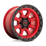 KM548 17X9 5X5.0 C-RED BLK-LP -12MM