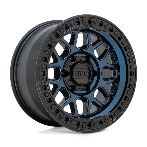 KM549 17X9 5X5.0 MN-BLUE GBLK-LP 18MM