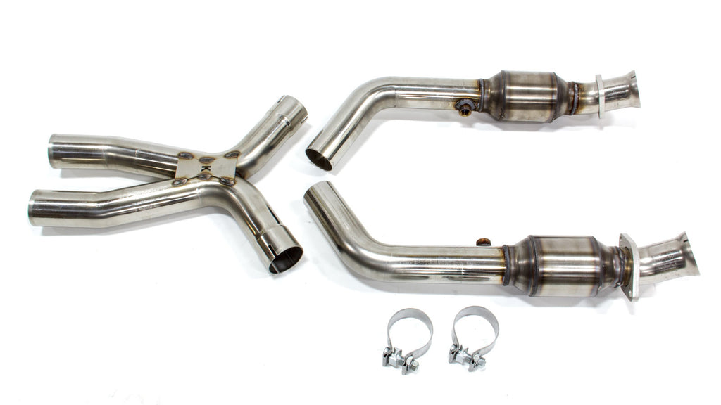 Kooks Custom Headers X-Pipe Catted 2.5in 05-10 Mustang 4.6L