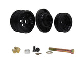 KRC Power Steering Serpentine Pulley Kit w/SBC Head Mount