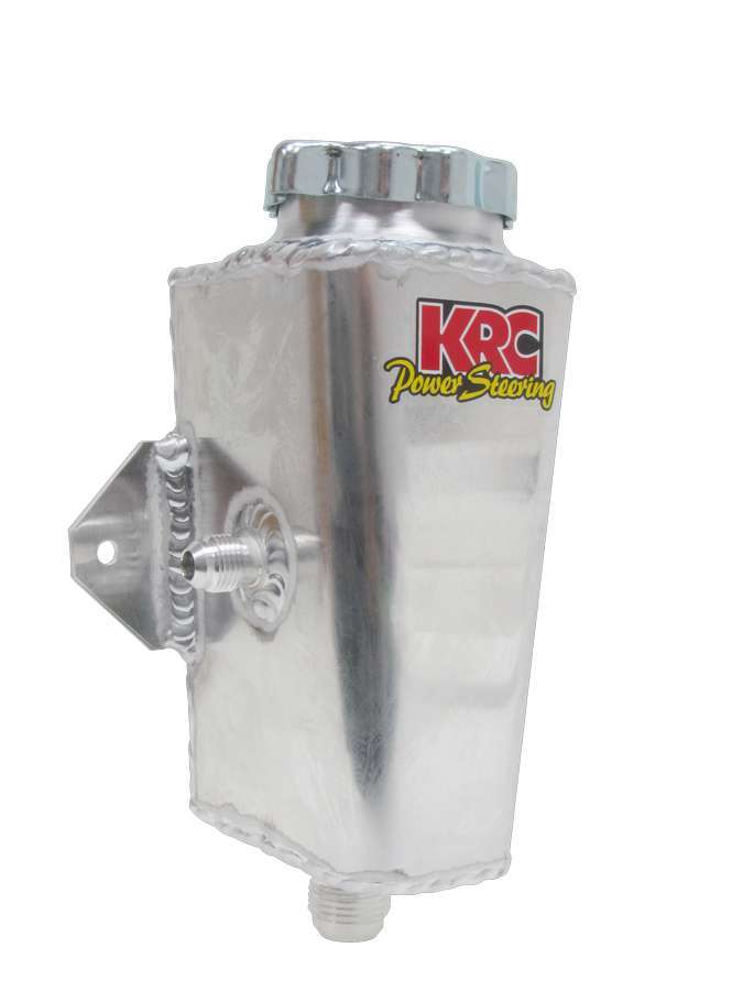KRC Power Steering Reservoir Tank Flat Mount -6AN LH
