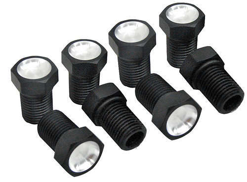 King Racing Products Nozzle Plugs Billet Alum