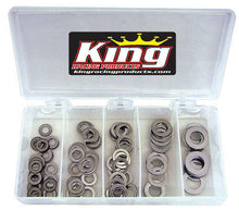 Cargar imagen en el visor de la galería, King Racing Products Stainless Washer Kit .030 145pc