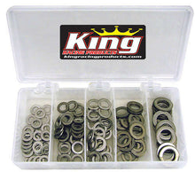 Load image into Gallery viewer, King Racing Products Stainless Washer Kit .060 145pc