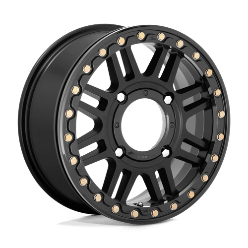 KS250 15X6 4X156 S-BLK BLK-RING 38MM