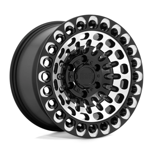 BRLBY 17X9.5 6X5.5 G-BLK MCH-FC MILL -18MM