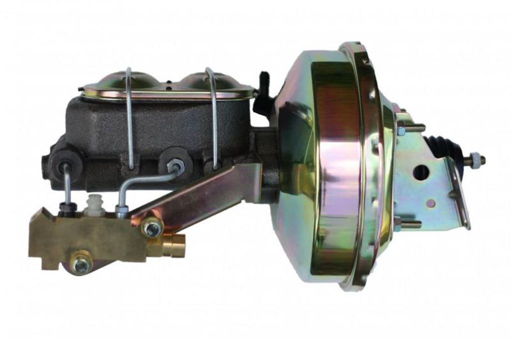 Leed Brakes 9in Zinc Booster AFX 1- 1/8in Bore MC Side Mount