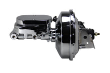 Load image into Gallery viewer, Leed Brakes 9in Chrome Brake Booster 1-1/8in Bore Flat Top