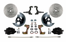 Cargar imagen en el visor de la galería, Leed Brakes A  F &amp; X-body Spindle Mo unt Kit Cross Drilled an